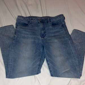American Eagle Outfitters Light Blue Super Stretch Jeans